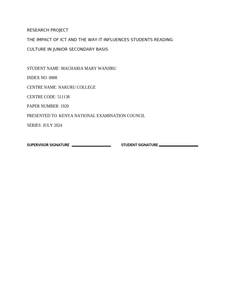 HOW TO WRITE A RESEARCH PROJECT PDF visual data 7