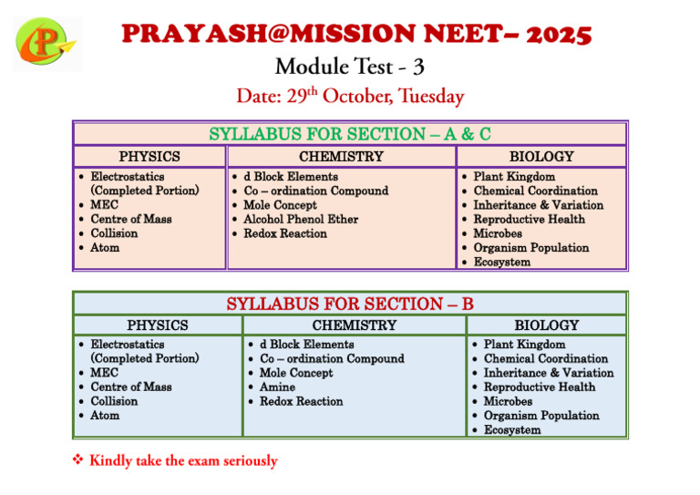 Module Test - 3 | PDF