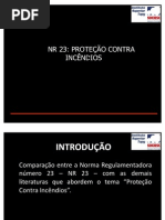 Apresentação Proteção contra Incêndios