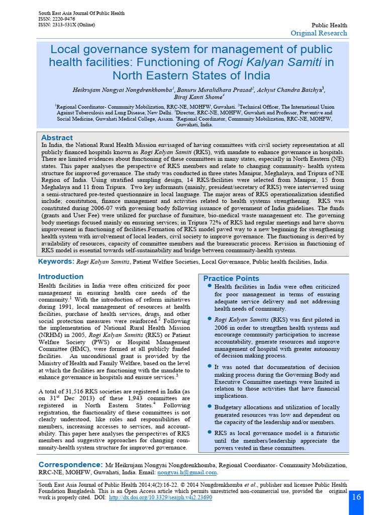 Local Governance | PDF | Governance