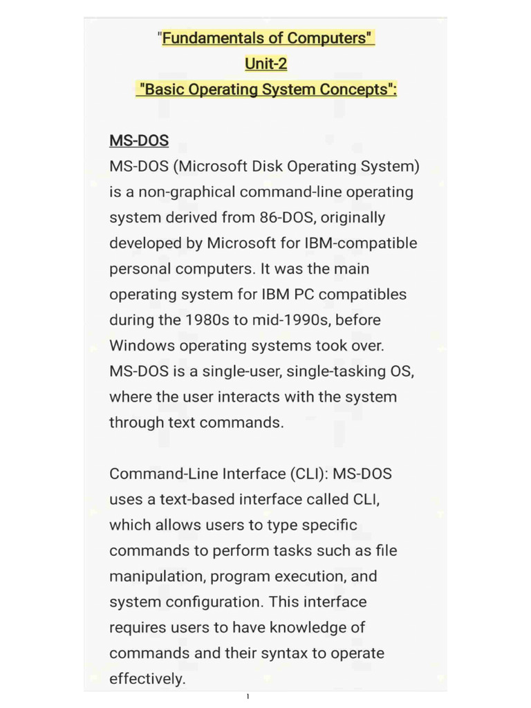 Fundamental of Computers Unit 2 | PDF