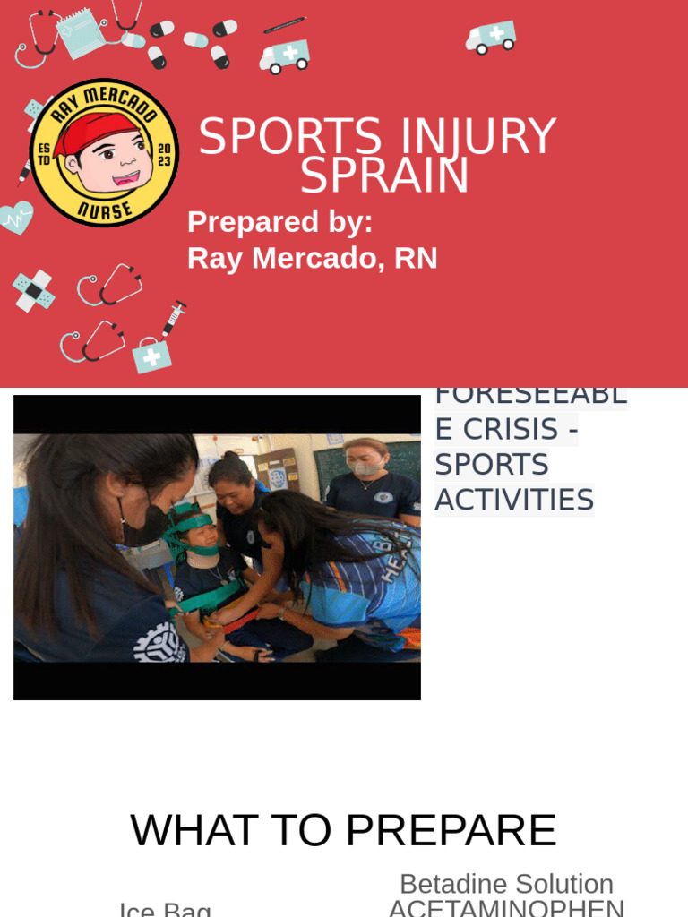 Sports Sprain Care Guide | PDF | Ankle | Limbs (Anatomy)