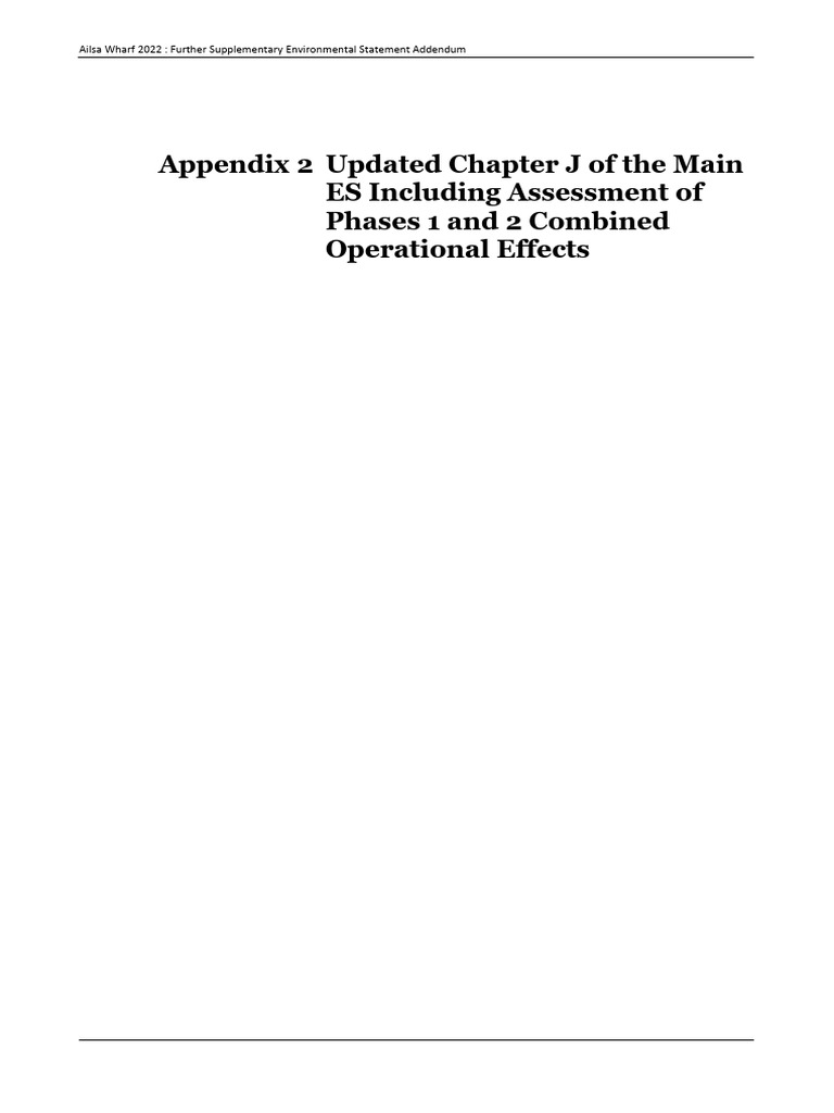 Es Addendum Appendix 2 Chapter J Socio-Economic-1917998 | PDF | Policy ...