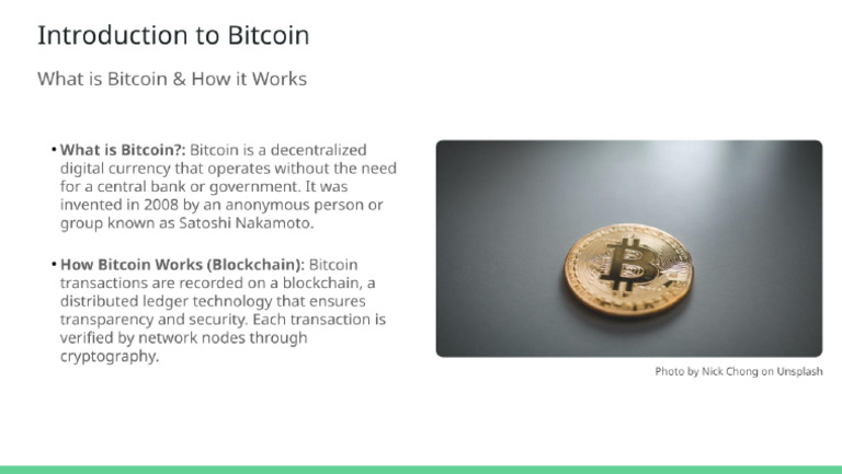 Bitcoin 1 | PDF