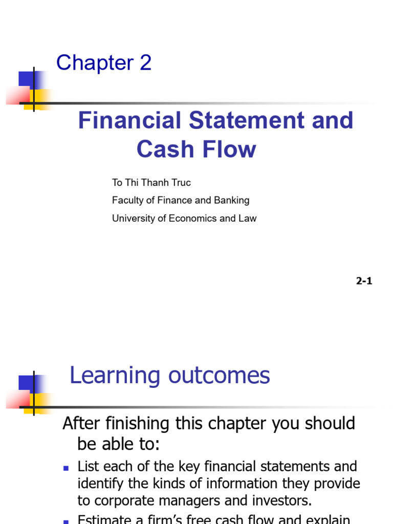 Chapter2 Financial Statement And Cash Flow Pdf Free Cash Flow