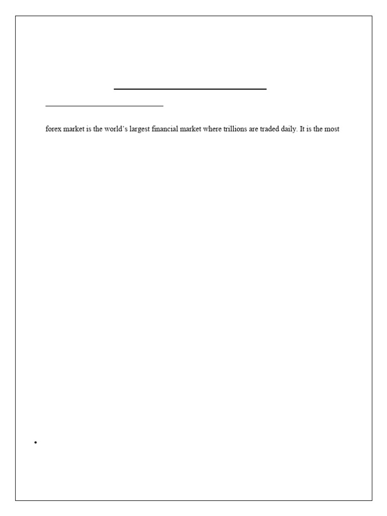 RS75 FX Impact on Currency Markets | PDF | Foreign Exchange Market ...