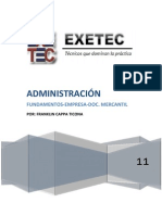 ADMINISTRACIÓN BASICA - ENFOQUE EMPRESAS