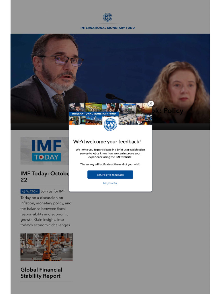 Imf Fnance | PDF