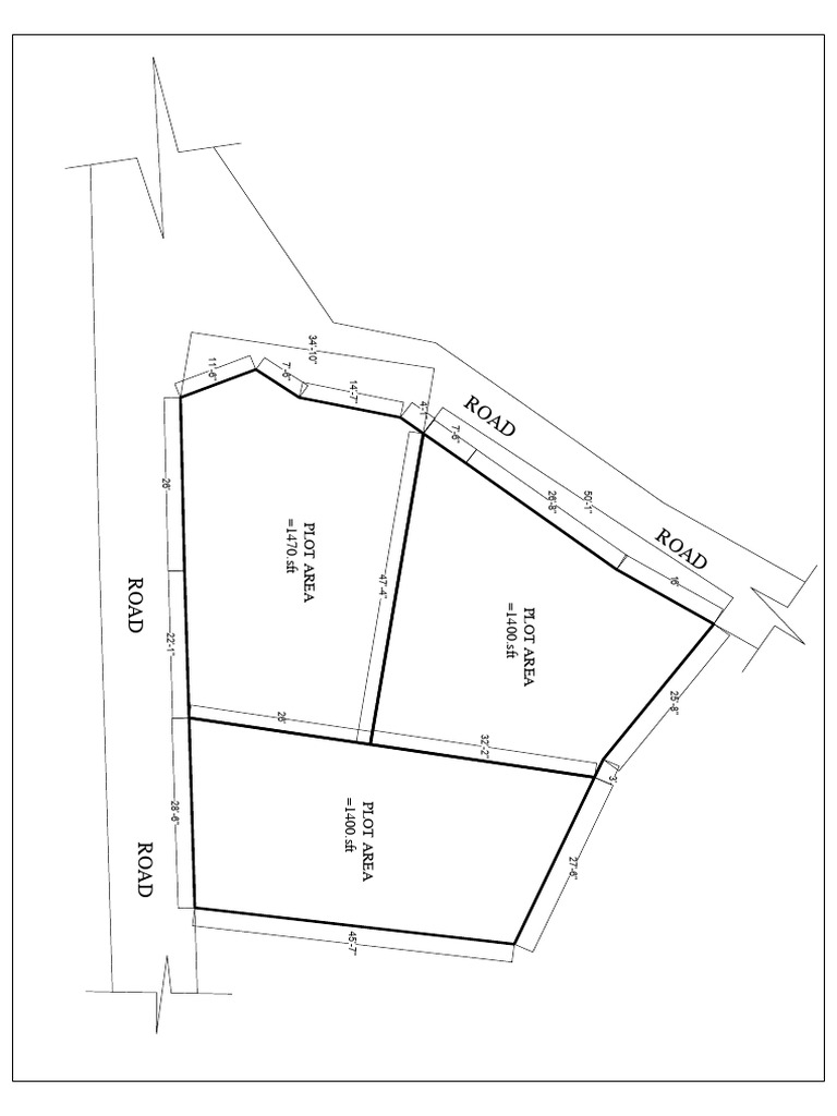 Plot Area Measurements and Dimensions | PDF