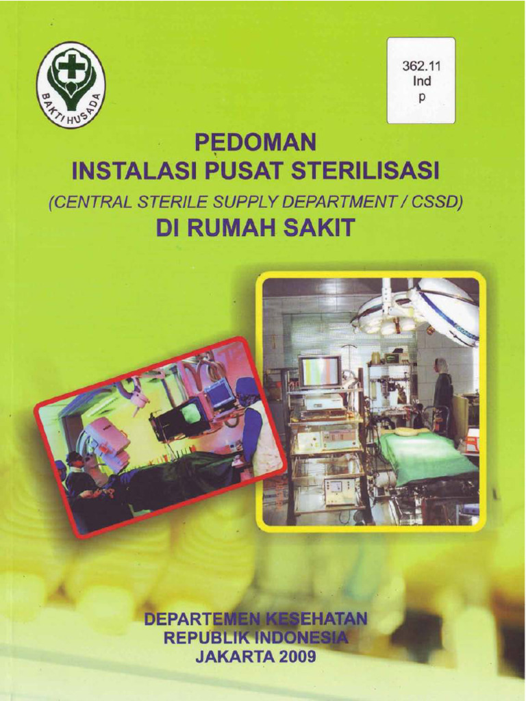Sterilisasi cssd pdf