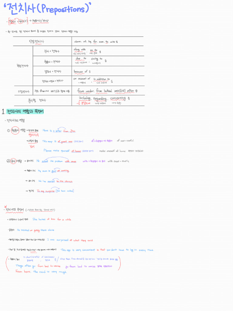 전치사 | PDF