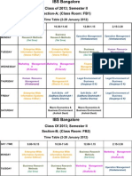 Jan 2 To Jan 28 Time Table