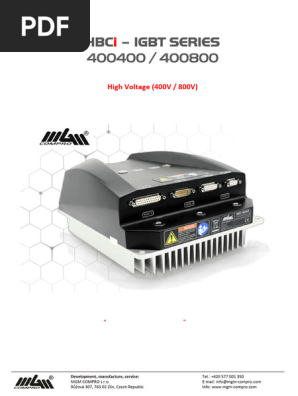 HBCi IGBT 400400 400800 V002-F5J-6 | PDF | Power Supply | Switch