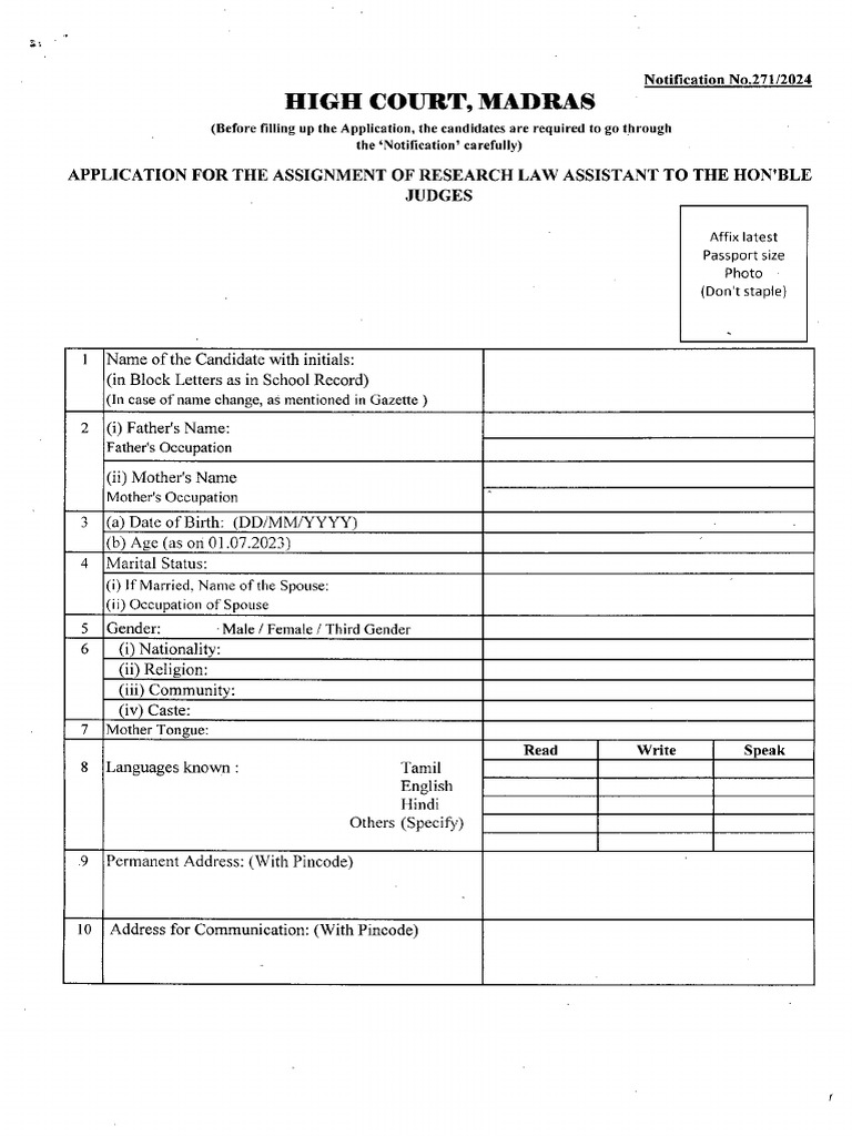 APPLICATION | PDF | Justice | Crime & Violence