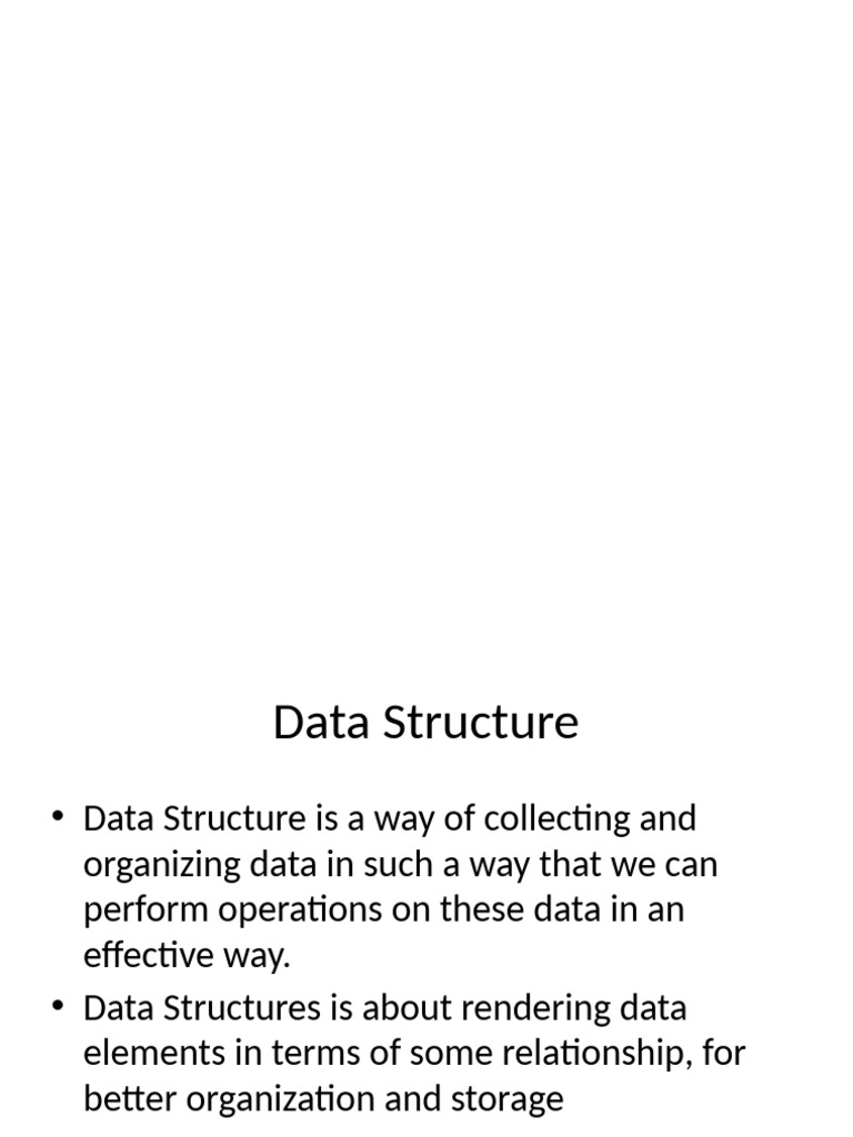 Introduction of Data Structure | PDF