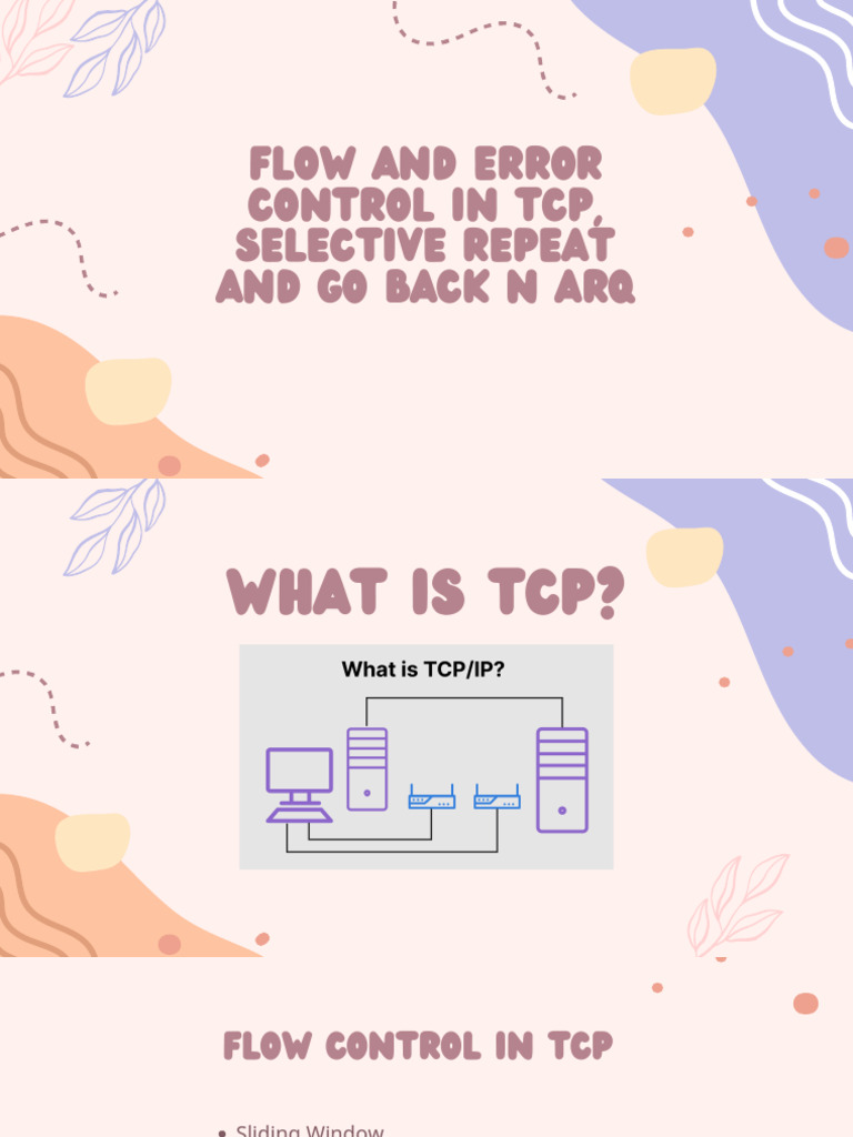 TCP Selective Repeat ARQ Explained | PDF