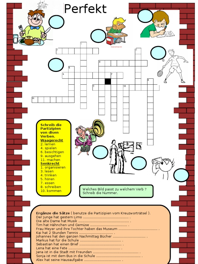 Islcollective Perfekt