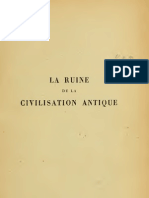 La Ruine de La Civilisation Antique