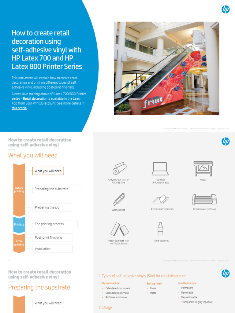 C200.7 How To Create Retail Decoration Using SAV | PDF | Printer ...
