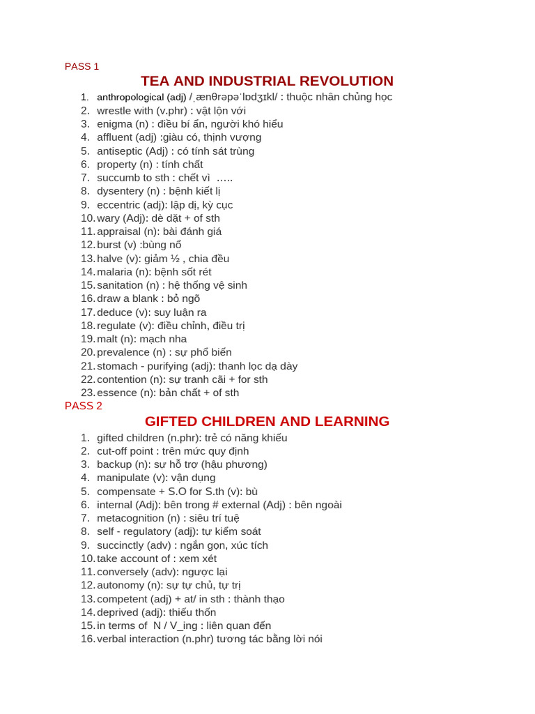 Cam 10 - Test 2 | PDF