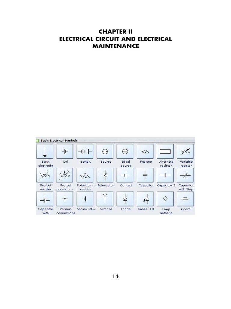 Basic Electrical Symbols Explained | PDF | Series And Parallel Circuits ...