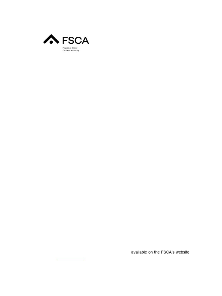 FSCA Exempts Pension Funds from Q2 Reporting | PDF