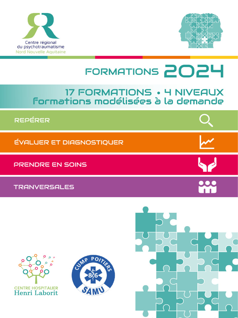 Catalogue Formations CRP 2024 | PDF | Traumatisme psychologique | Soins ...