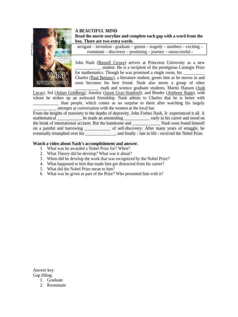 A BEAUTIFUL MIND PDF