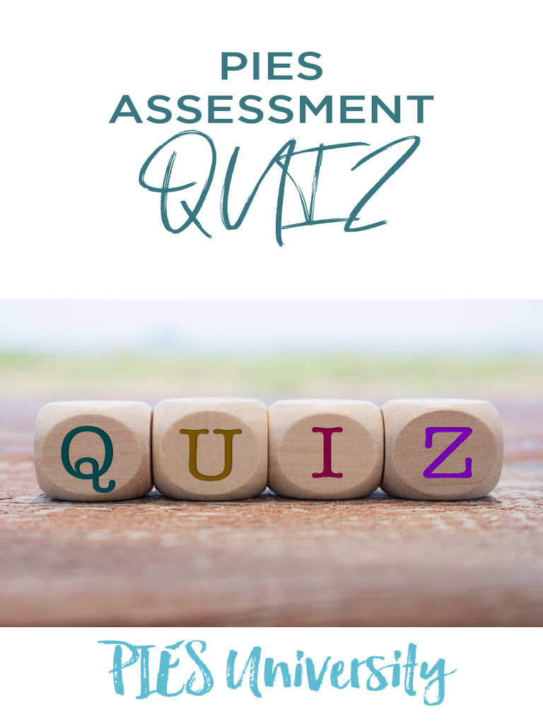 PIES Assessment Qui | PDF | Mood (Psychology) | Mental Health