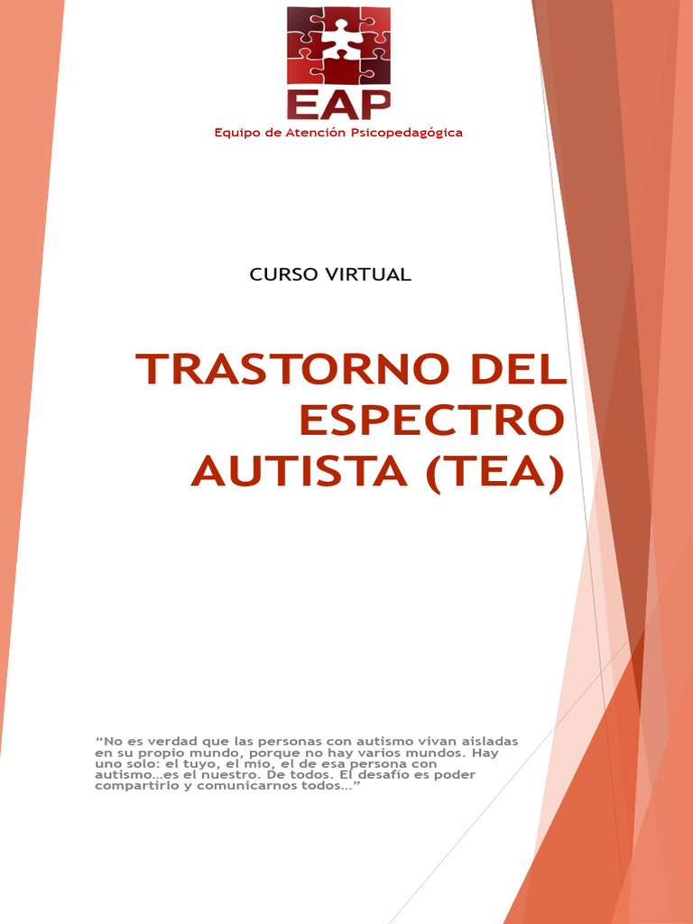 Técnicas para Detección Temprana del TEA | PDF | Espectro autista ...