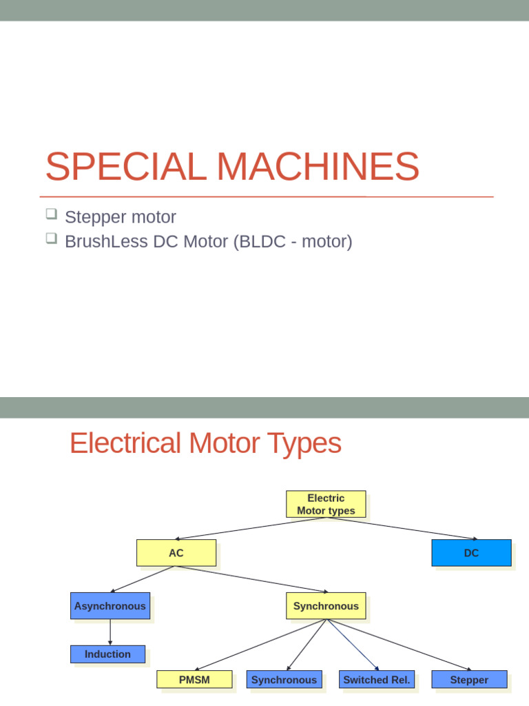 BLDC vs. Stepper Motor Overview | PDF | Electric Motor | Manufactured Goods