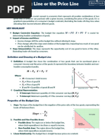 Understanding Budget Lines in Economics | PDF | Economies | Economics