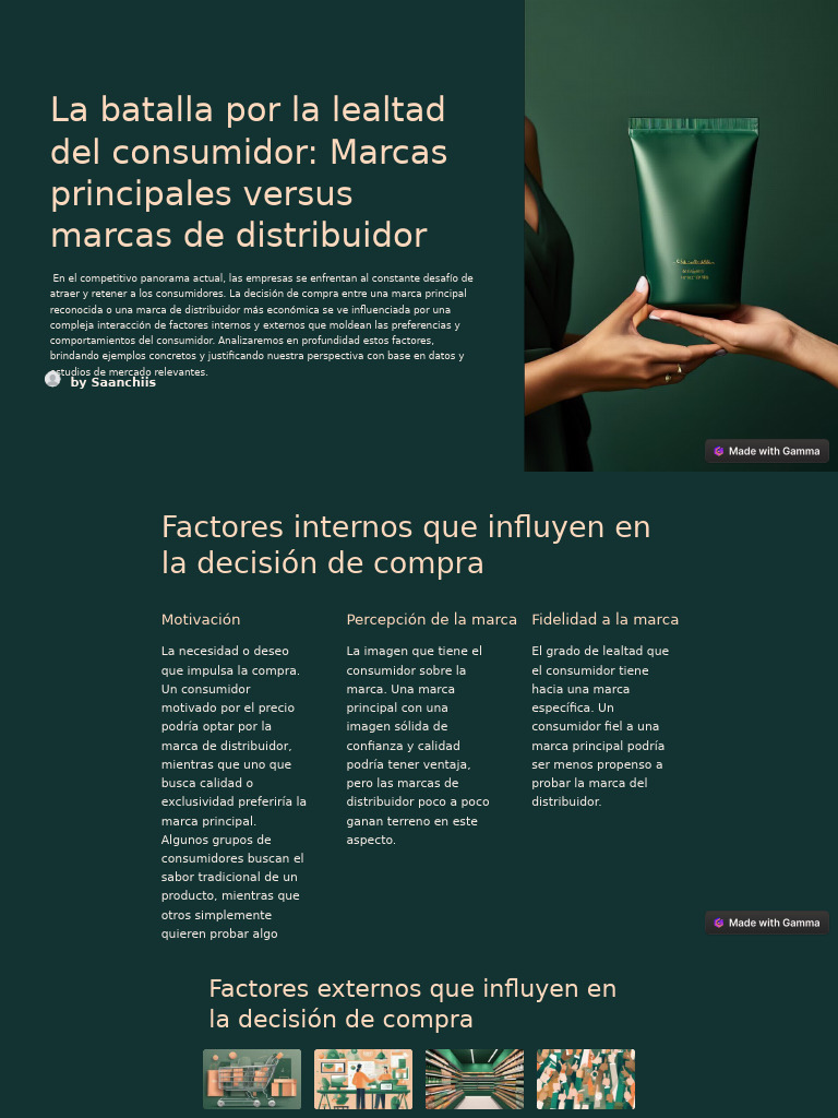 La Batalla Por La Lealtad Del Consumidor Marcas Principales Versus ...