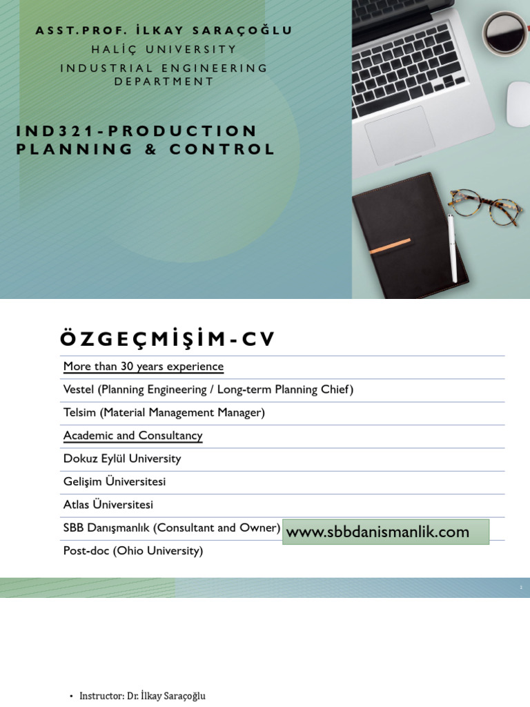 Production Planning And Control 1 Pdf Inventory Forecasting