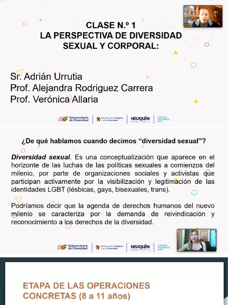 Clase 1 - La Perspectiva de Diversidad Sexual y Corporal | PDF
