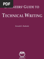 Engineer's Guide To Technical Writing