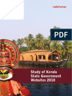 Study of Kerala State Gov Website