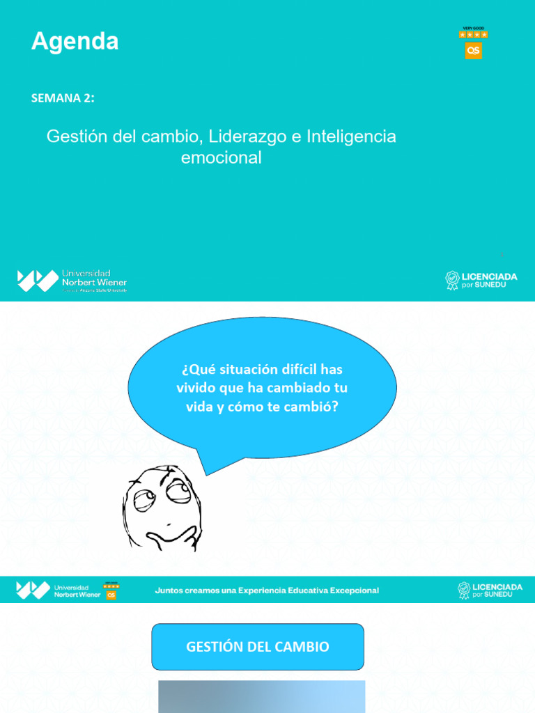 Gestión del Cambio y Liderazgo Efectivo | PDF | Liderazgo | Las emociones
