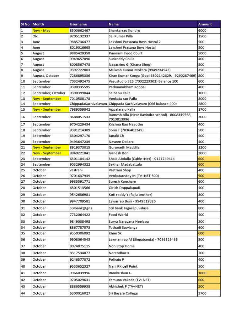 Monthly Financial Summary Report | PDF