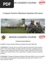 Minimum Quadrant Elevation Guidelines | PDF | Fuze | Angle