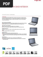 Fujitsu Lifebook E8420