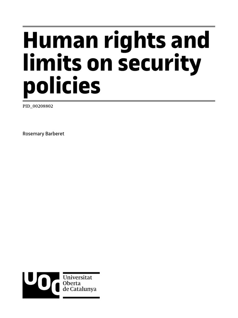 Modulo3 Human Rights and Segurity Police | PDF | Crime & Violence ...
