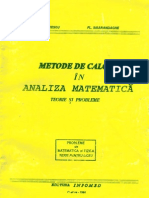 Metode de calcul in analiza matematica, de C.Dumitrescu, F.Smarandache
