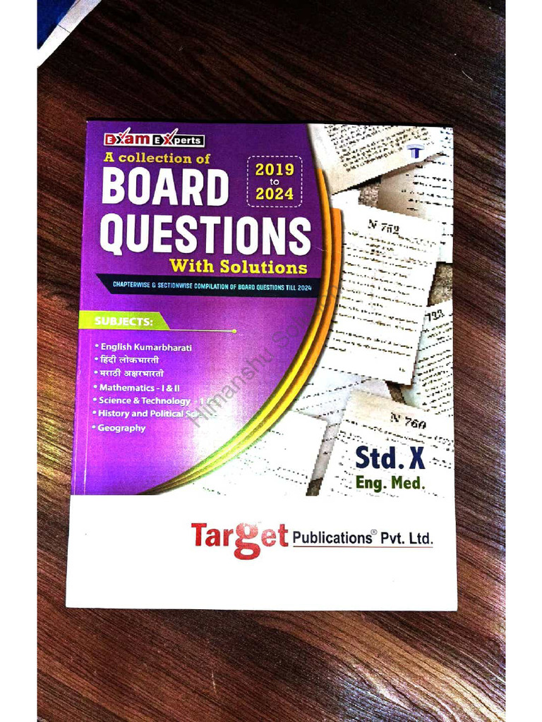 Broad Question Paper 2019-2024 | PDF
