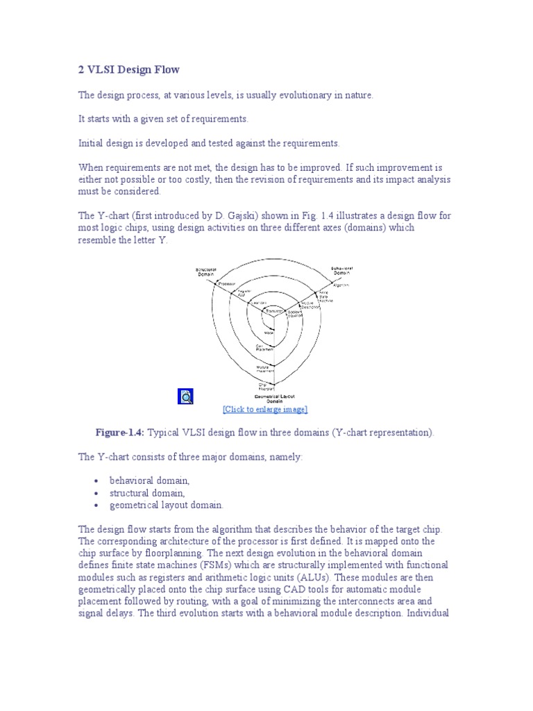 VLSI Design Flow Explained | PDF | Field Programmable Gate Array ...