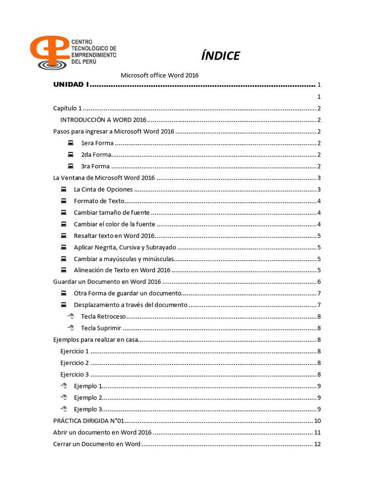 Guía Completa de Microsoft Word 2016 | PDF | Memoria USB | Microsoft Word