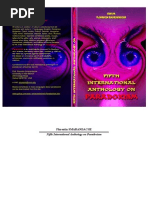 Fifth International Anthology On Paradoxism Editor Florentin