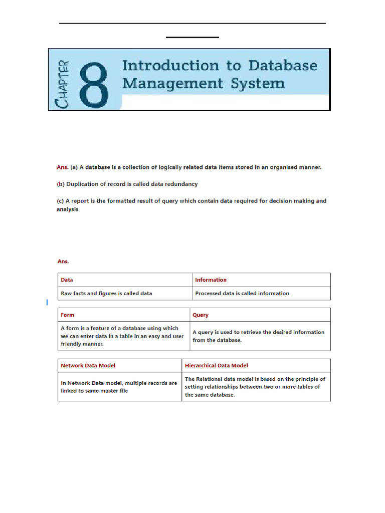 Part B - Unit 3 - DBMS | PDF | Databases | Information Technology ...
