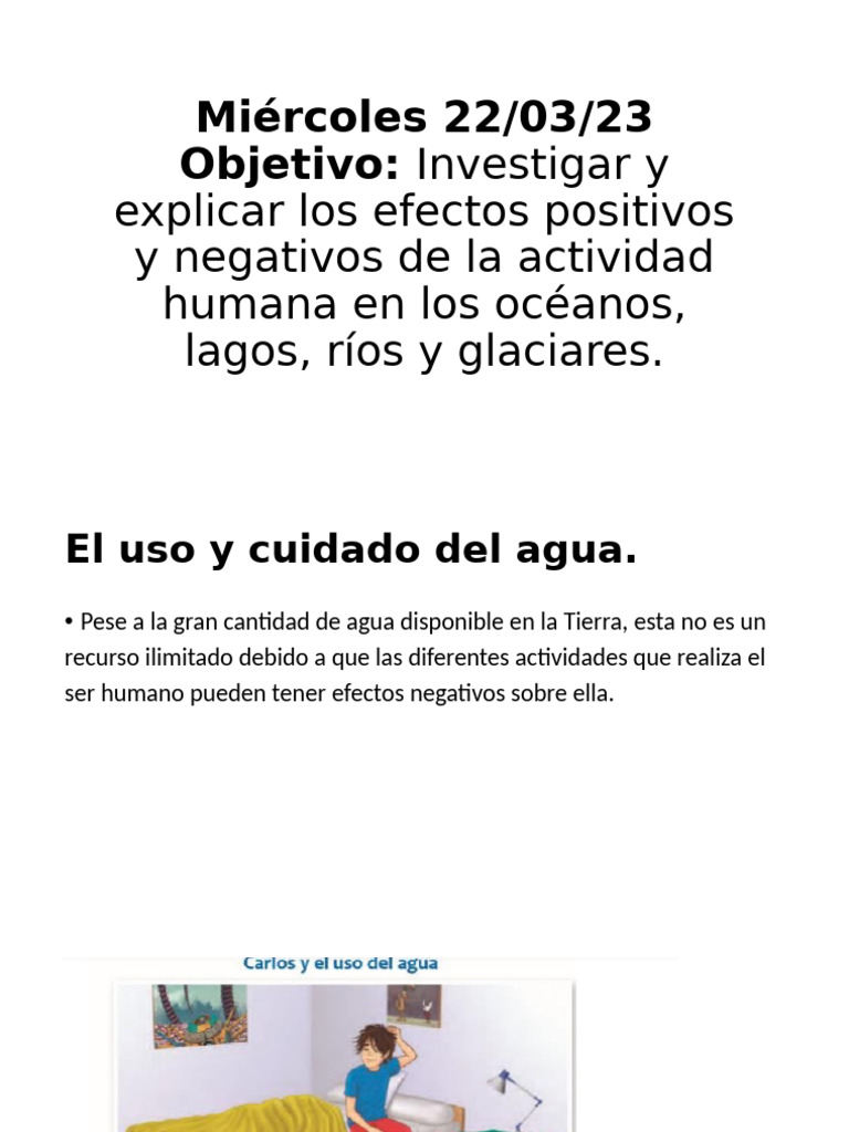 5° Agua y Su Mal Uso | PDF