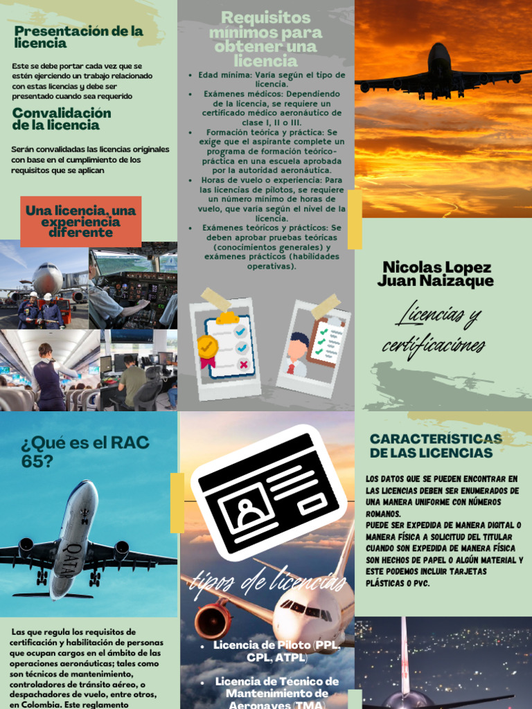 RAC 65 | PDF | Reglas de vuelo por instrumentos | Aviación